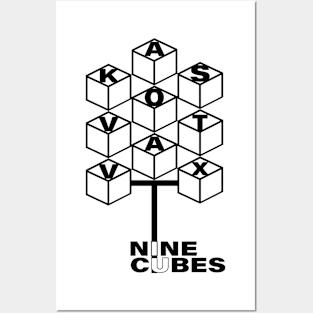 Nine Cubes Posters and Art